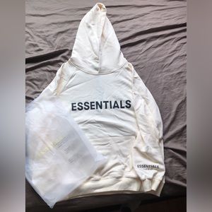 Fear Of God Essentials Hoodie Tan